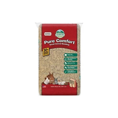 Oxbow Pure Comfort Natural Paper Bedding 28L Dust Free Odor Control Small Pets