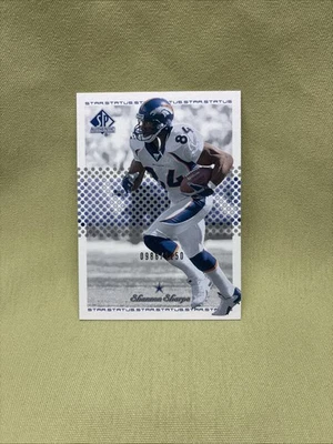 2002 SP Authentic Star Status /1150 Shannon Sharpe #154 HOF Denver Broncos 🔥 - Image 1 of 2