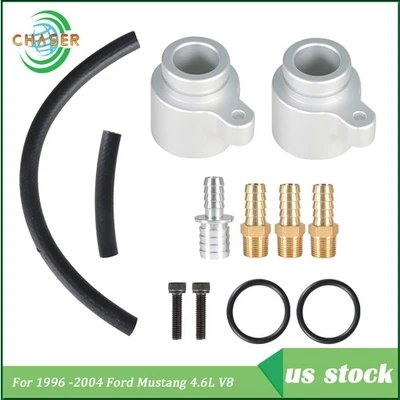 Kit mod de refrigeração 0392022002 para 1996 1997-2004 Ford Mustang 4.6L V8 DOHC cabeça - Imagem 1 de 4