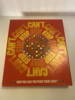 🔥 1980 Can’t Cant Stop Board Game No. 122 Parker Brothers Vintage Complete! - Image 1 of 4