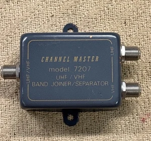 VINTAGE CHANNEL MASTER 7207 SPLITTER & BAND JOINER/SEPARATOR - Picture 1 of 8