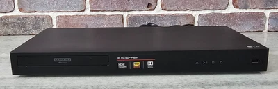 Reproductor de DVD LG UBK80 Ultra HD UHD Blu-ray 4K 3D Upscaling Dolby *Sin control remoto Foto 1 de 4
