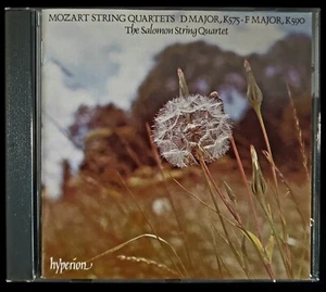 CD Mozart String Quartets D Major THE SALMON STRING QUARTET 1990 Hyperion - Foto 1 di 1