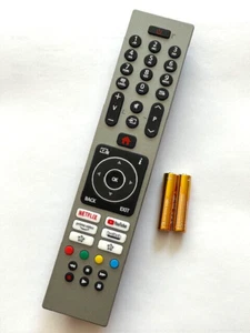 Ersatz für Original Fernbedienung Telefunken NETFLIX Prime, D55V850M5CWHI div - Bild 1 von 1