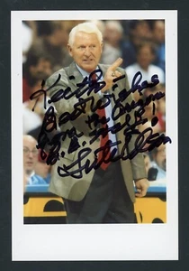 Lute Olson DECEASED Basketball Hall of Fame Signed 4x6 Color Photo E26360 - Picture 1 of 1