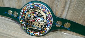 WBC Emerald World Boxing Championship Gürtel - 8mm 3D Platten - World Boxing Council - Bild 1 von 12