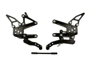 Kawasaki Ninja ZX10R ZX-10R ZX1000 Driven Racing TT Adjustable Rearsets - Picture 1 of 1
