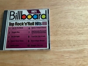 BILLBOARD TOP ROCK “N “ ROLL HITS 1971  MUSIC CD FREE SHIPPING - Picture 1 of 2