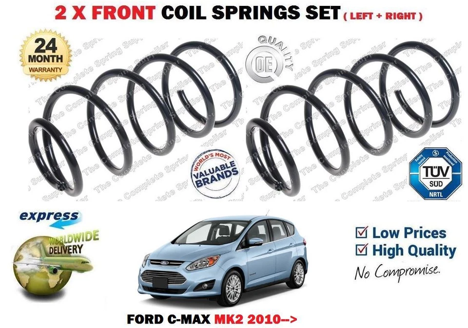 FORD C MAX 1.0 ECOBOOST 1.6 Ti 2010-->NOVO CONJUNTO DE 2X MOLAS HELICOIDAIS DIANTEIRAS - Imagem 1 de 1