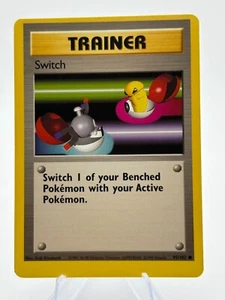 ERROR Miscut Misprint - Pokémon Trainer Switch Base Set - Picture 1 of 3