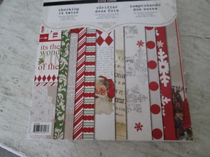Christmas Theme Scrapbooking Sheets 32, 12" x 12", NEW - Picture 1 of 9