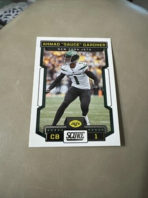2023 Score Ahmad "Sauce" Gardner #292 Football New York Jets - Image 1 of 2