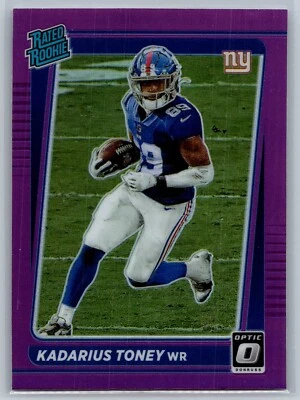 2021 panini donruss football kadarius toney optic pink prizm preview #264 - Image 1 of 2