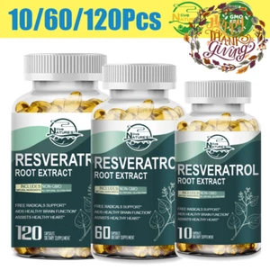 Resveratrol Kapseln 1200mg - natürliches Antioxidans, Anti Aging, entzündungshemmend - Bild 1 von 12