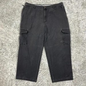 Columbia Cargo Pants Mens 40 39 Vertex 39x27 Outdoor Hiking Camping Gray Canvas - Picture 1 of 7