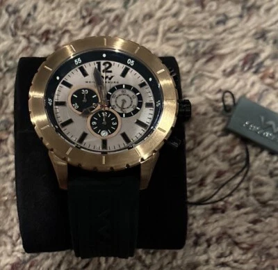 Reloj suizo de lujo Weil & Harburg Swift cronógrafo de acero inoxidable para hombre Foto 1 de 4