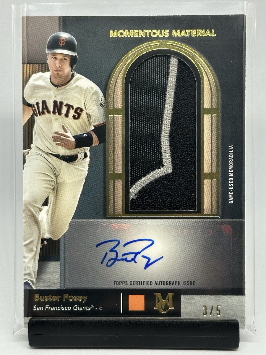 Buster Posey Baseball Sports Trading Cards & Accessories 