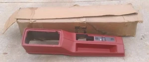 NOS MoPar 1979 Dodge Magnum XE Chrysler Cordoba CENTER CONSOLE F303SR4 red - Picture 1 of 6