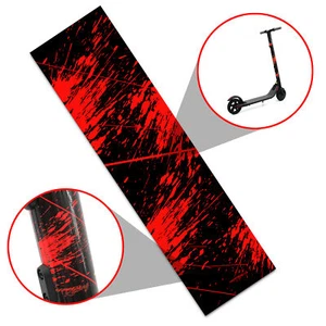 Scooter Tubo Vertical Funda Pegatina Neon Rojo Lámina Eléctrica R058 - Imagen 1 de 7