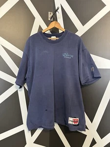 Vintage Wilson Pro 5000 Distressed Men’s T-Shirt Sz-2XL Made In USA Grunge Skate - Picture 1 of 11