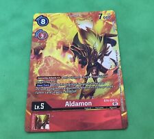 Digimon TCG Aldamon Super Rare Holo BT4-016 Alt Art Nr Mint