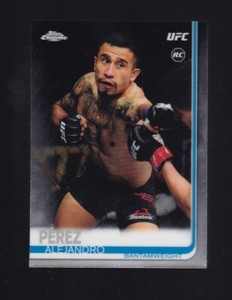 2019 Topps Chrome UFC Alejandro Perez Rookie #42