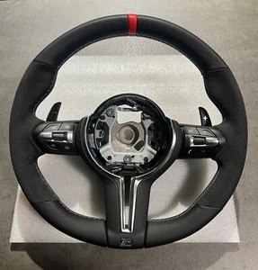 Genuine BRAND NEW BMW F10 F20 F21 F30 F31 X etc Leather Alcantara Steering Wheel - Picture 1 of 7