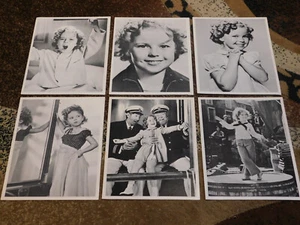 6 Shirley Temple B&W Film Stills 8x10 Werbefotos Sammlung Lot - Bild 1 von 4