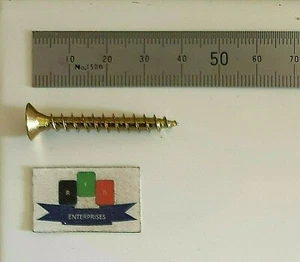 Timco gelbe Pozi-Senkholzschrauben (40 mm Länge/5,0 mm Stärke)  - Bild 1 von 1