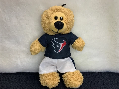 NFL Good Stuff Houston Texans 9 in plush bear with shirt and pants Cover