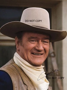 JOHN WAYNE - THE DUKE Signed Autographed 8x10 Reprint Photo #4 !! - Picture 1 of 1