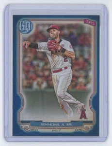 2020 Topps Gypsy Queen Andrelton Simmons 112/250 #109 - Picture 1 of 2