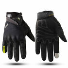Pair Of Motorcycle Gloves Full Finger Motorbike Screen Touch Cycling Racing