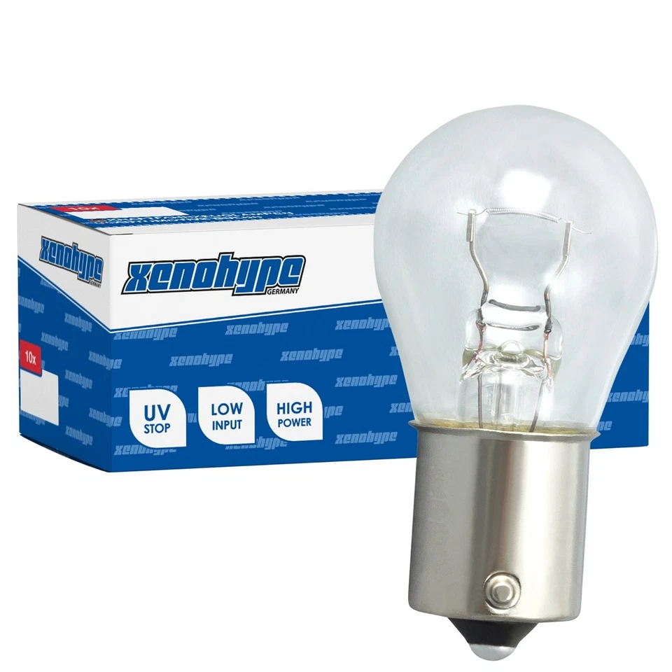 10x P21W XENOHYPE Classic BA15s 12 V 21 Watt Kugellampe - Bild 1 von 3