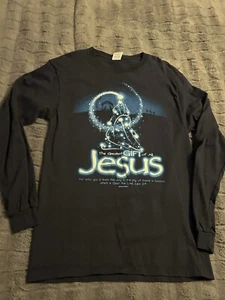The Greatest Gift of All Jesus T-Shirt Long Sleeve Medium God Religious - Picture 1 of 4