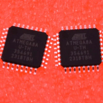 GCSUPERMARKET 2PCS IC ATMEL ATMEGA8A ATMEGA8A-AU TQFP-32 NEW IC GOOD QUALITY