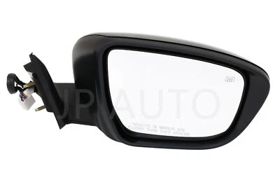 Espejo retrovisor de puerta lateral derecho con intermitente térmico eléctrico Nissan Rogue 2014-2016 Foto 1 de 4