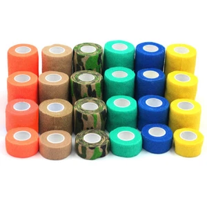 Selbstklebende Elastische Bandage Erste-Hilfe-Verband Medizinische K - Bild 1 von 18