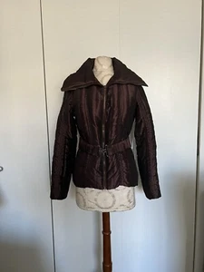 New With Tags Simon Chang Women Shiny Bronze Short Dressy Jacket Coat SZ 6 - Picture 1 of 6