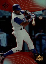 2005 Reflections Red Kansas City Royals Baseball Card #68 Angel Berroa /99