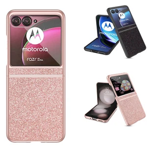 Coque téléphone Bling paillettes antichoc PU pour Motorola Razr 40 + Plus 2023 - Photo 1 sur 17