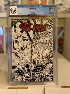 Spawn 265! Black and White Capullo Sketch Variant! CGC 9.6! Todd Mcfarlane! WOW! - Picture 1 of 4
