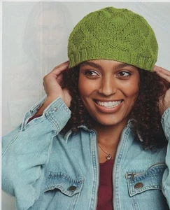 STELLA HAT - Knitting Pattern - JAMES C BRETT DK With Merino - Picture 1 of 4