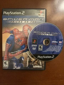 Sony PS2 Spider-man Friend or Foe CIB Tested - Picture 1 of 3