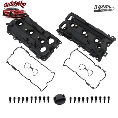 Fits For Nissan 350Z Infiniti EX35 FX35 G35 M35 Q50 2PCS Valve Covers Set Foto 1 de 4