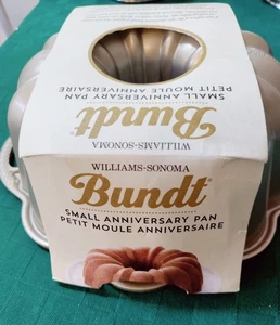 Nordic Ware 75th Anniversary Small 6 cup Braided Bundt Pan Non stick New in Pkg - Picture 1 of 5