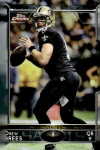 2015 Topps CHROME #12 Drew Brees - Picture 1 of 2