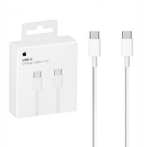GENUINE ORIGINAL Apple charging Cable USB Type C To C 60 Watt 1 Meter iPhone 16 - Picture 1 of 6