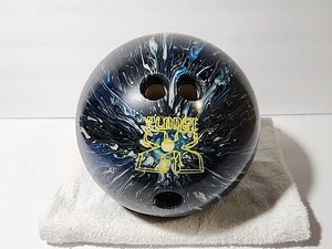 Palla da bowling in uretano Planet X Performance 14 libbre - vortice blu - Foto 1 di 7