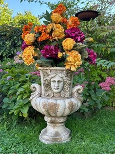 Clayre & Eef XL Blumentopf Pflanzgefäß Amphore Socke Barock  Antikstil 50cm NEU - Bild 1 von 16